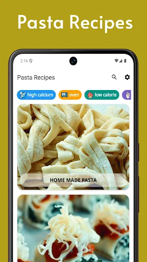 Pasta Recipes screenshot 1