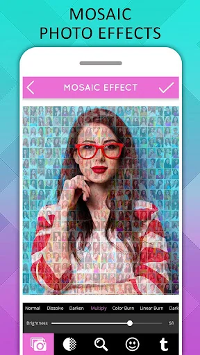 Mosaic Photo Effects