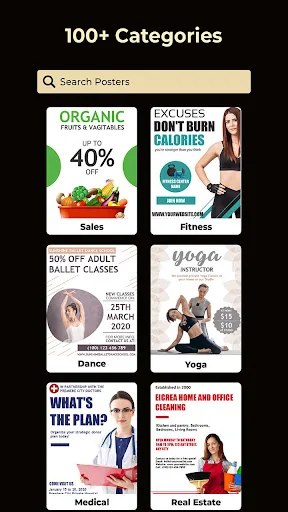 Poster Maker – Flyers & Posts screenshot 2