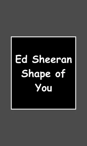 Piano Tap - Shape of You