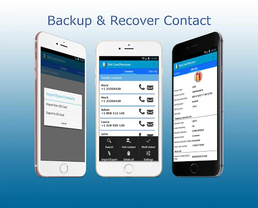 SIM Card Recover & Manager screenshot 3