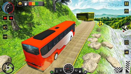 coach bus driving game offline