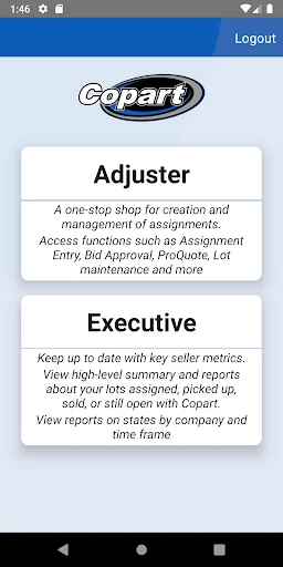 Copart - Seller Mobile screenshot 2