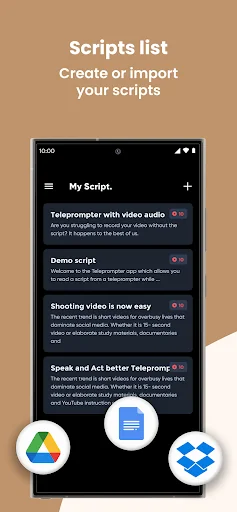 Teleprompter with Video Audio screenshot 4