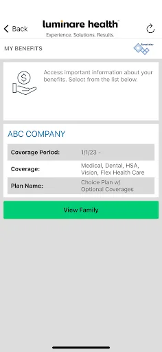 myLuminareHealth screenshot 3