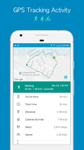 Accupedo Pedometer screenshot 2