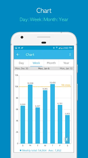 Accupedo Pedometer screenshot 4