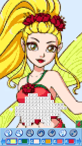 Art Pixel Number Coloring screenshot 1