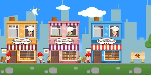 Bakehouse Tycoon - idle game screenshot 1