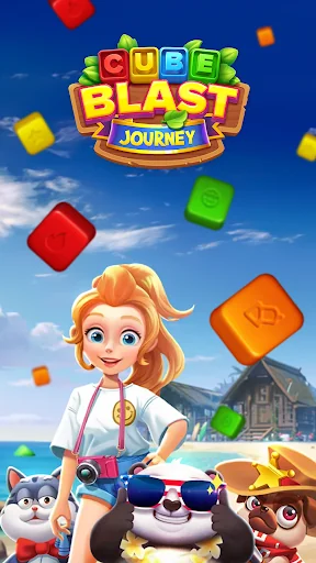 Cube Blast Journey: Toon & Toy screenshot 1
