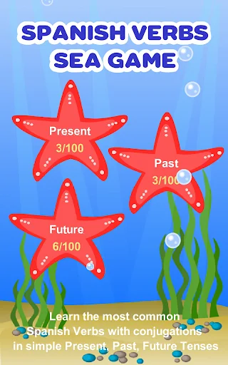 Spanish Verbs Learning Game screenshot 2