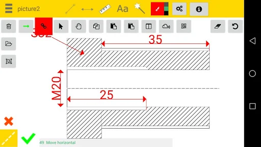 Easy CAD Dimensions screenshot 1