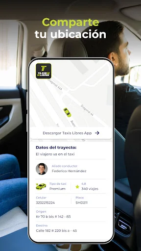 Taxis Libres App - Viajeros screenshot 4