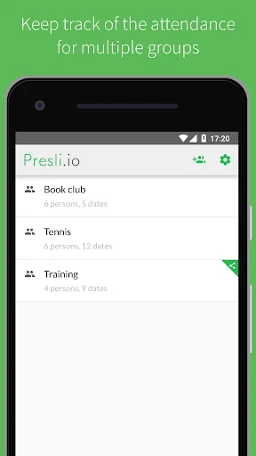 Presli – Attendance Manager screenshot 1