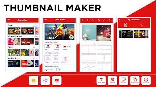 Thumbnail Maker - Channel art screenshot 1