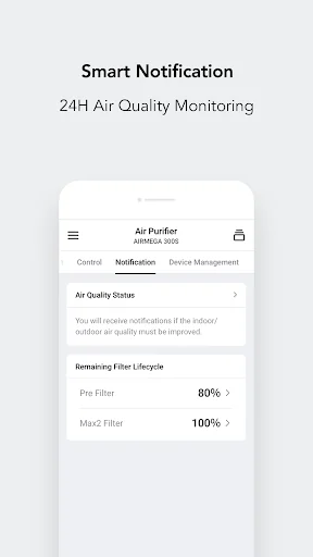 Coway IoCare screenshot 4