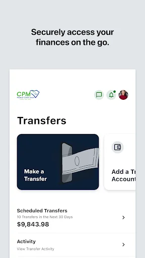 CPM Mobile Banking screenshot 2