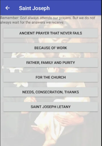 Saint Joseph screenshot 2