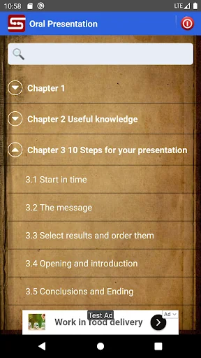 Oral Presentation