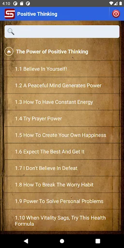 Positive Thinking
