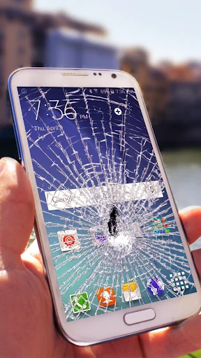 Broken Screen Prank screenshot 2