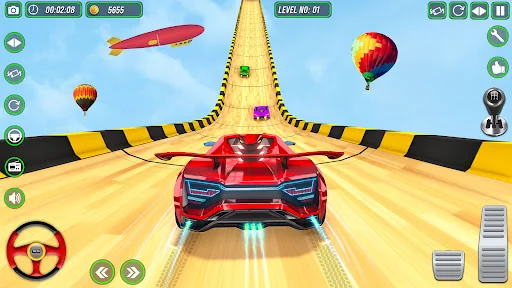 Ramp Car Stunts: Racing Games