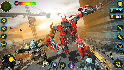 Multi Robot Car Transform Game screenshot 3