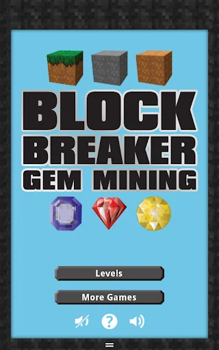 Block Breaker Gem Mining Fun