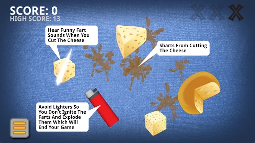 Cut The Cheese Fun Fart Game