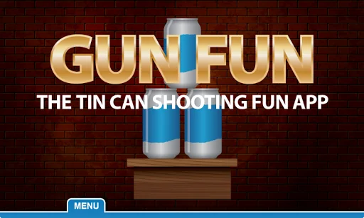 Gun Fun Shooting Tin Cans