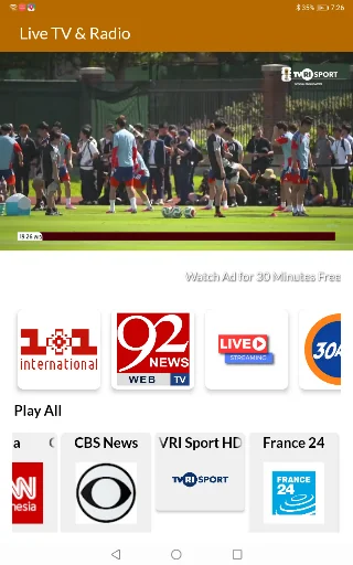 Live TV & Radio - Stream & M3U