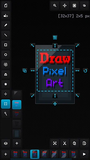 Draw Pixel Art Pro screenshot 1