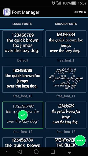 Font Manager - Flipfont, Emoji screenshot 1