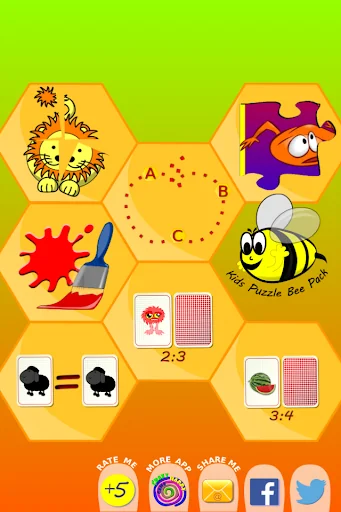Kids Puzzles, Memo, Coloring