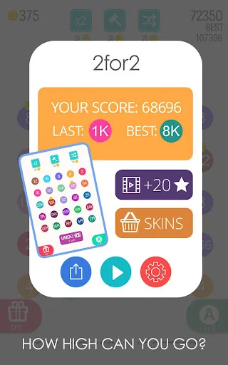 2 For 2: Connect the Numbers screenshot 4