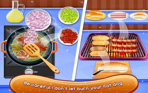 Crazy HotDog Maker Cooking screenshot 2