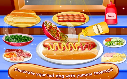 Crazy HotDog Maker Cooking screenshot 3