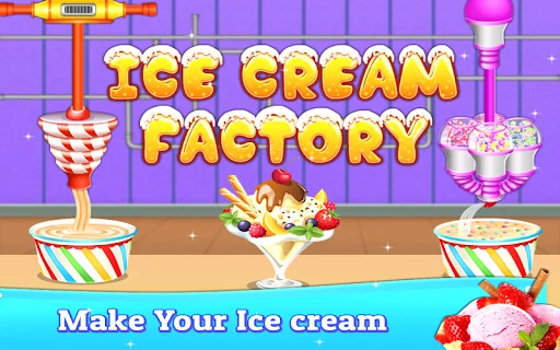 Ice Cream Maker Factory Game