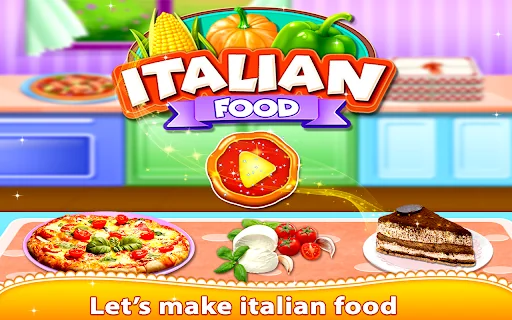Italian Food Chef Cook Pizza screenshot 1