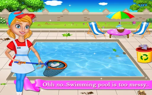 Kids Hotel Room Cleaning game screenshot 4