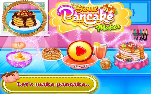 Sweet Pancake Maker Game
