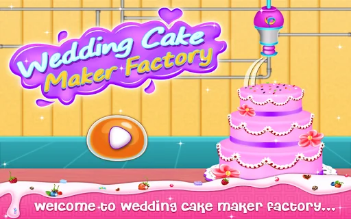 Wedding Cake Maker Factory screenshot 1