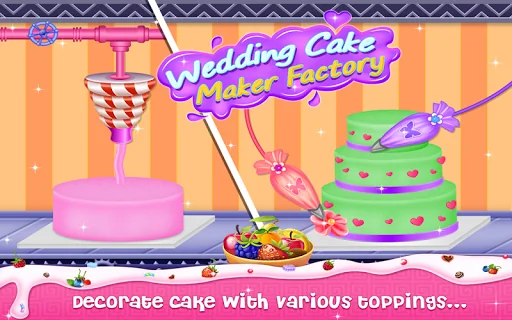 Wedding Cake Maker Factory screenshot 3