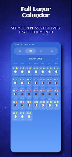 Lunar Calendar – Moon Calendar screenshot 2