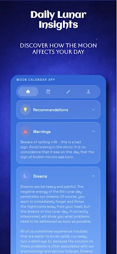 Lunar Calendar – Moon Calendar screenshot 3