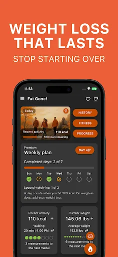 Weight Loss Plan: Fat Gone screenshot 2