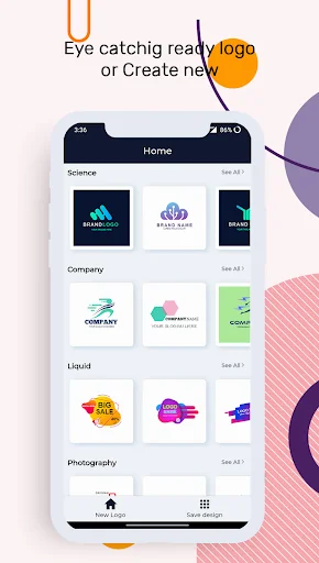 Create logo :  logo maker