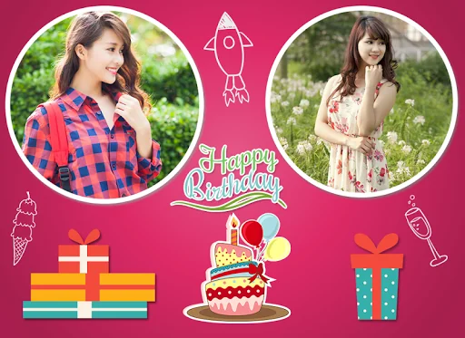Happy Birthday Frame screenshot 1
