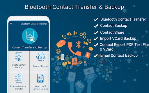 Bluetooth contact transfer screenshot 1