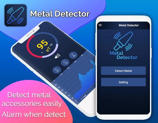 Metal detector - EMF Meter screenshot 1